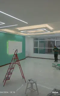 نقاشی ساختمان رنگ امیزی بتونه کناف منصفانه