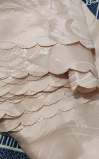 پرده ساتن