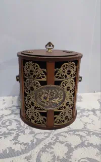 سطل وجای دستمال کاغذی