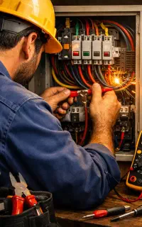 برقکار ، نصاب آیفون و رفع اتصالی وعیوب برق ساختمان