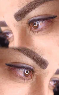 میکرو ابرو، شیدینگ لب،بن مژه و خط چشم