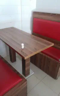 فروش میز ونیمکت برای فس فود ورستوران کافی شاپ