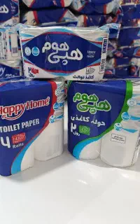دستمال کاغذی رولی هپی هوم