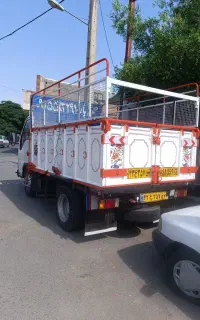 حمل بار با خاور و ایسوزو 5تن ابعاد 180*3متر
