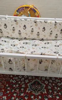 تخت گهواره و تشک کودک