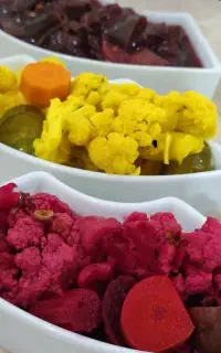 ترشی کلم قرمز رستورانی