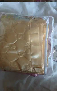 دو عدد رو لحاف نو و کارگرده و رو بالشی کاملن نو