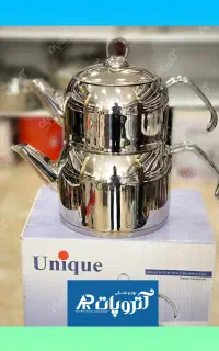 ست کتری و قوری (کتری وقوری روگازی استیل)