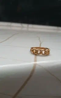 حلقه طلای شیک وزن یک گرم