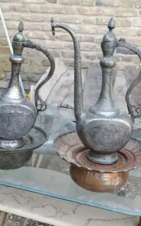 آفتابه لگن گلاب دان به شرط اصالت (زنجان عتیقه)