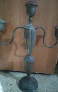 شمعدان عتیقه زمان قاجار