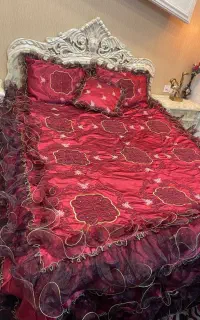 رو تختی ساتن دونفره
