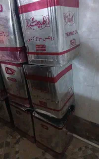 حلب خالی روغن پنیر و...۱۷ کیلو ۱۶ کیلو