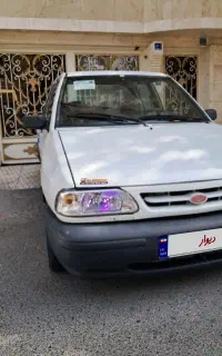 پراید سفید مدل 89 تمیز خوش رخ شاسی سالم