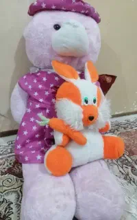 عروسک خرسی وخرگوش