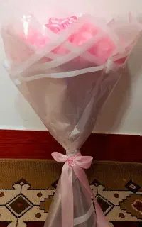 گل ربانی صورتی