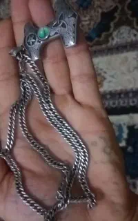 گردنبند استیل، ضد زنگ. رنگ ثابت