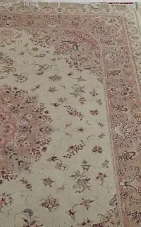 فرش دوازده متری کرم خوش رنگ