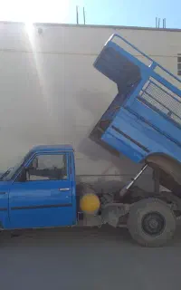 نیسان کمپرس حمل گندم وجو