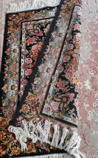 فرش دستباف زرنیم ۴۵رج سالاری نو