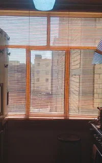 پرده کرکره ای فلزی رنگ کوره ای