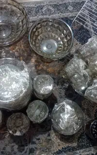 سرویس پذیرایی کریستال  ۱۸ نفره ۶۵پارچه کامل