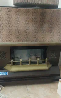 بخاری گازی شومینه ای