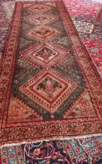 فرش کناره دست بافت