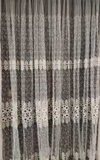 پرده و پشت پرده ای نو مناسب جهیزیه
