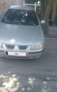 سمند مدل 82 بازدید  شهرستان صحنه