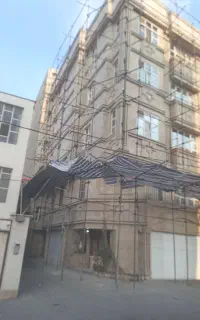 پیچ ورولپلاک سنگ نما با داربست