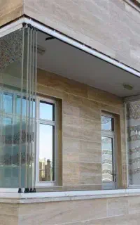 توری پلیسه ، جام بالکن ، درب و پنجره
