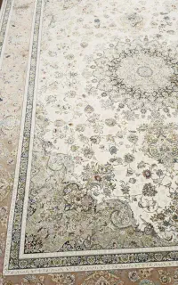 فرش طرح علیا گل برجسته ۹ متری درحد نو