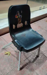 صندلی پلاستیکی مشکی