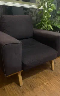 کاناپه ۷ نفره  پارچه کتان چوب اکاژو از شرکت دانژه