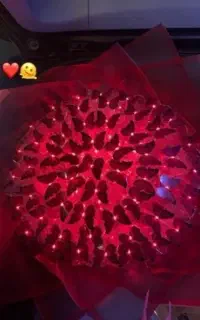گل روبانی و پروانه ای چراغ دار