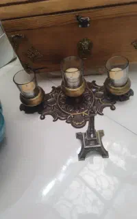 جا شمعی برنز