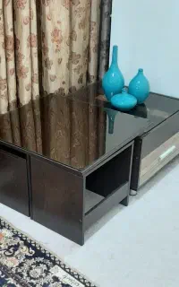 تشک جلو مبلی وگل میز