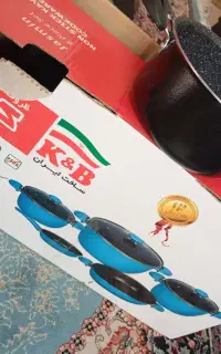 سرویس قابلمه تفلون سرامیکی نو نو
