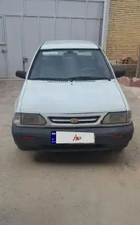 پراید ۱۳۱ دوگانه سوز سفید مدل۷۹