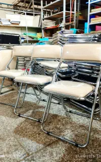 صندلی کرایچی سه‌ تیکه تاشو مستحکم(ضمانت کتبی2سال)