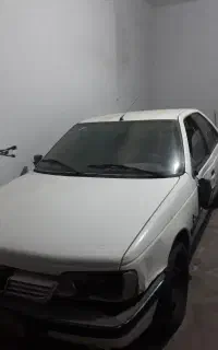 پژو 405 SLX مدل 89 سفید بی رنگ