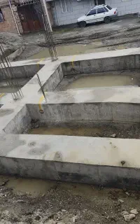 اجرا وساخت سازه فلزی بتنی شناژ