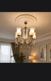 لوستر پنج شعله فوق العاده شیک