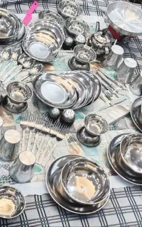 سرویس استیل وروحی