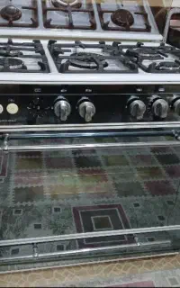 گاز فر نو نو سالم سالم یکبار هم استفاده نشده