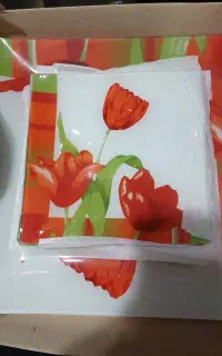 ست جامیوه ای ۶عدد بشقاب کوچک وی دونه بزرگ