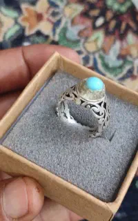 انگشتر دست ساز و مهره