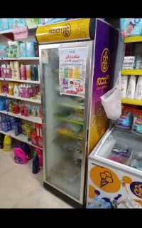 یخچال فریزر ایستاده سوپر مارکتی