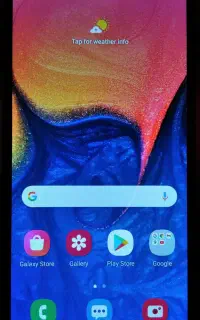 گوشی سامسونگ A10 galaxy قرمز